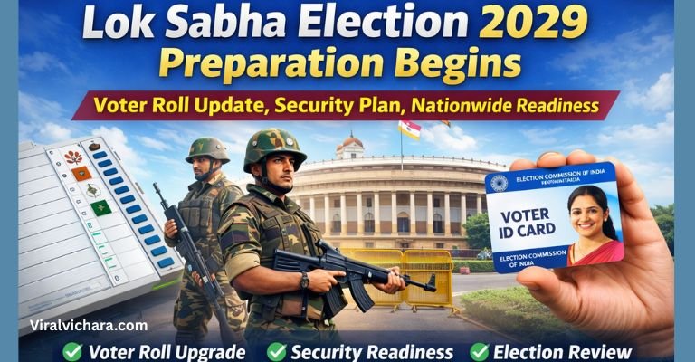 ಲೋಕಸಭೆ ಚುನಾವಣೆ 2029 ಸಿದ್ಧತೆ ಆರಂಭ: ಮತದಾರ ಪಟ್ಟಿ ನವೀಕರಣ, ಭದ್ರತಾ ಯೋಜನೆ, ದೇಶವ್ಯಾಪಿ ತಯಾರಿ
